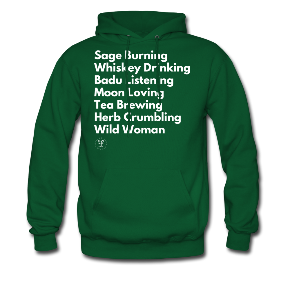 WILD WOMAN THINGS - forest green