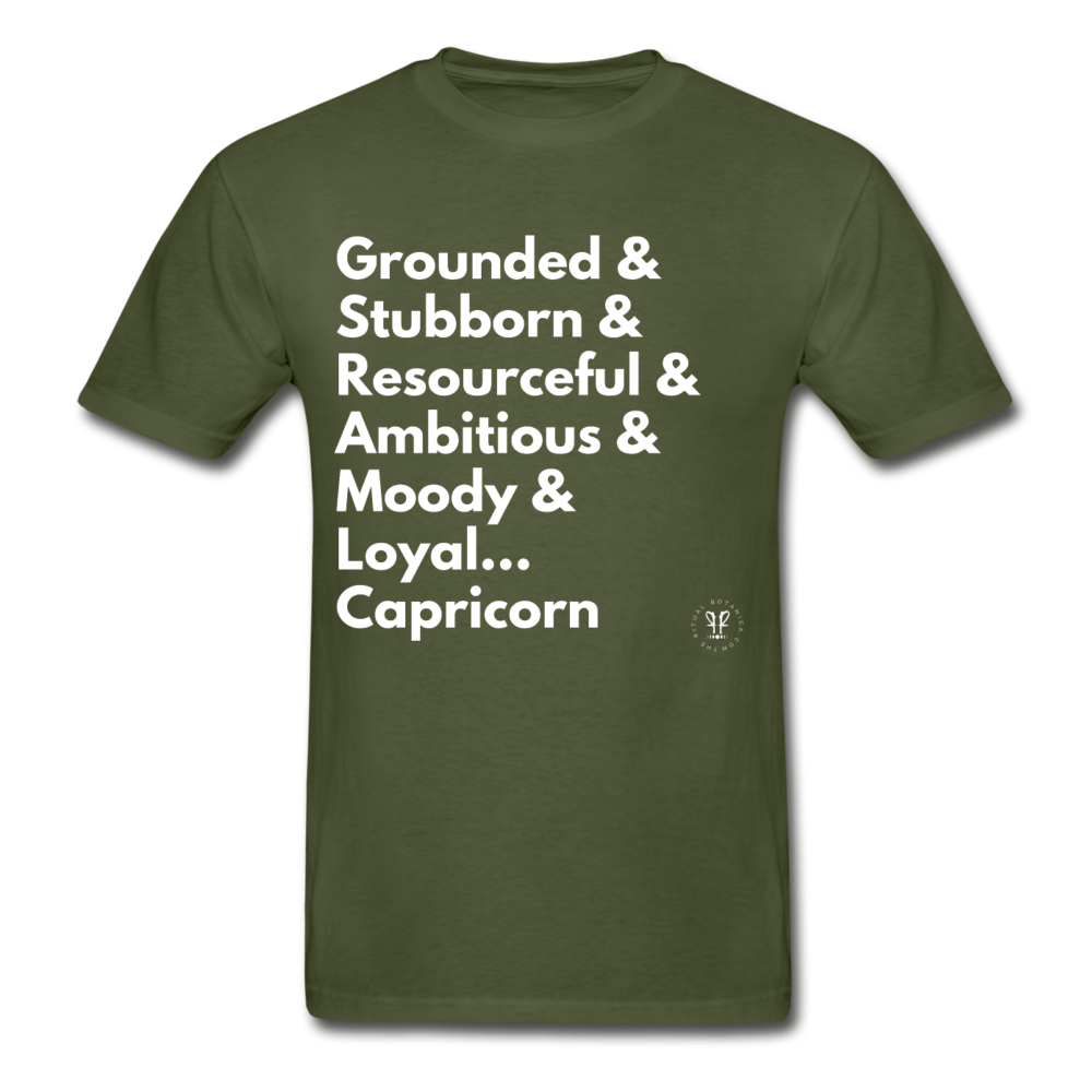 CAPRICORN THINGS TEE (COLORS) - military green