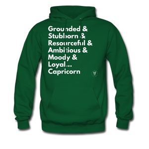 CAPRICORN THINGS (COLORS) - forest green